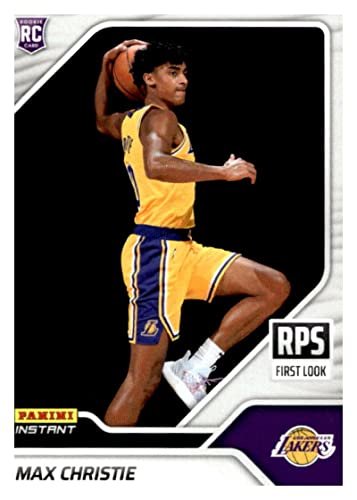 MAX CHRISTIE RC 2022-23 Panini Instant RPS 1st Look ROOKIE /1199#31 Lakers NBA