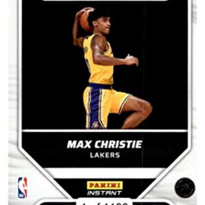 MAX CHRISTIE RC 2022-23 Panini Instant RPS 1st Look ROOKIE /1199#31 Lakers NBA