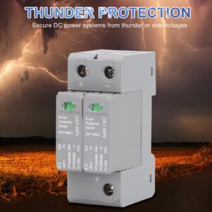 2P House Protective Device DC 600V 40KA 36mm DIN Rail Protector for Lightning Protection Safe Submission Device,CHLT 40PV