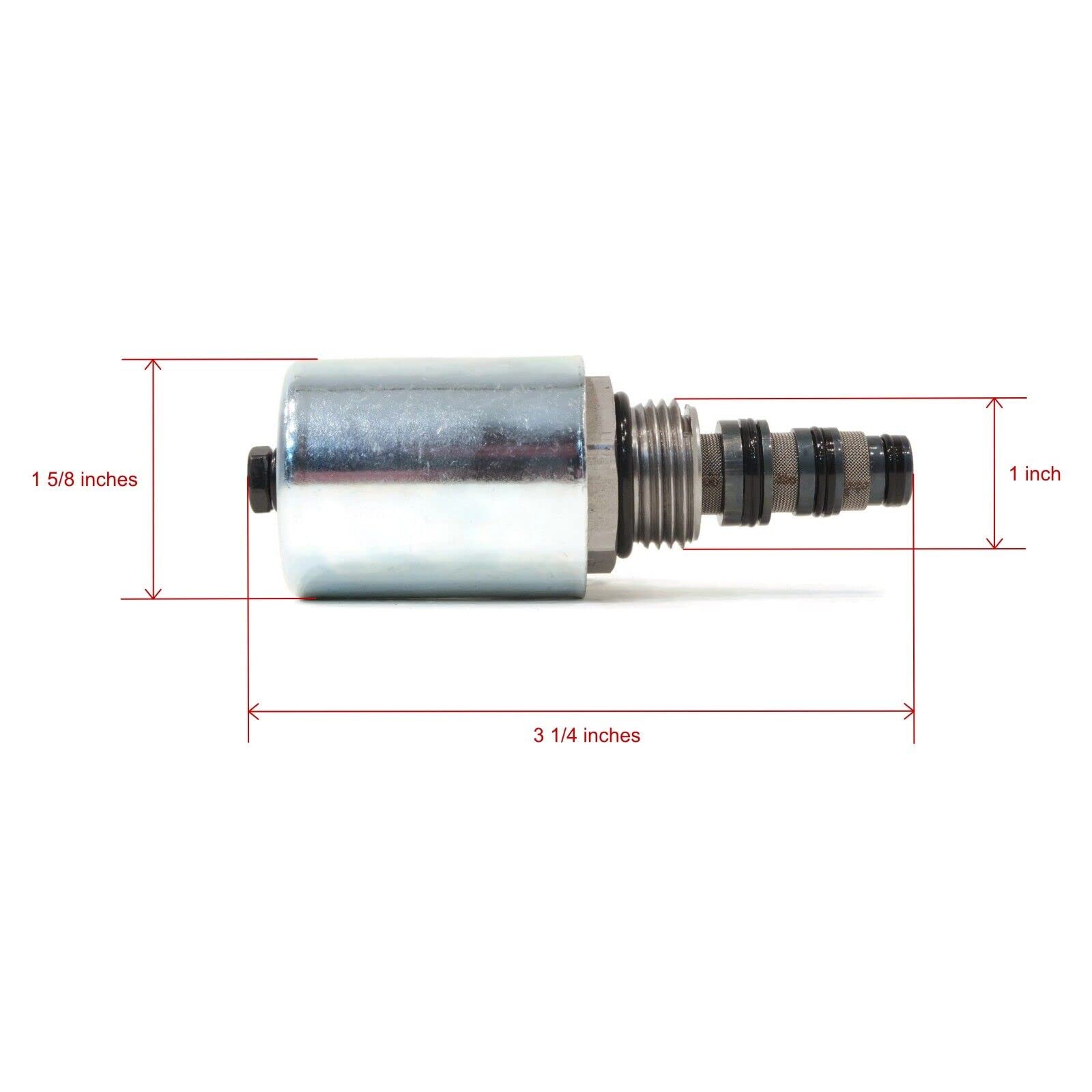 The ROP Shop | Buyers Products 5/8" Stem "C" Solenoid Coil & Valve Kit for Maxim 411613 Plow