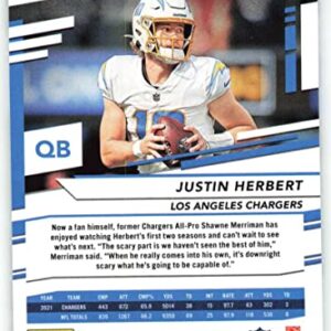 2022 Panini Prestige #151 Justin Herbert Los Angeles Chargers NFL Football Trading Card