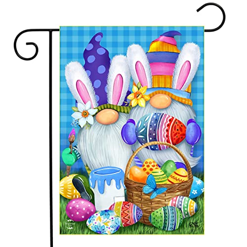 Briarwood Lane Easter Gnomes Holiday Garden Flag 12.5" x 18"