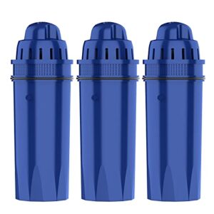 glacier fresh crf-950z pitcher water filter, replacememt for pur crf950z, ppf951k, ppf900z,ppt700w, cr-1100c, ds-1800z, pitcher filter, compatible with all pur pitchers and dispensers(3 pack)
