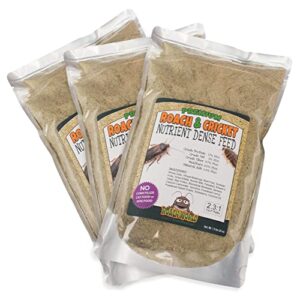 roach world premium roach chow for dubia & crickets with super foods - ca:p balanced (72 ozs)