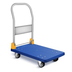 yssoa foldable push hand cart, 880 lb capacity, 880lb weight capacity