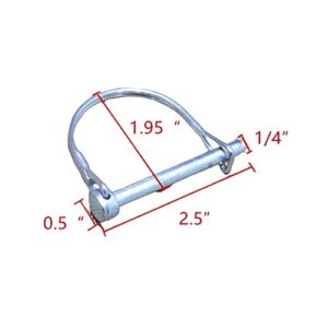 10pc Shear PINS 1501227MA for Murray Craftsman SNOWBLOWER Shear Pin 1/4" 760875MA 88291000MA NO Tools