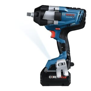 BOSCH GDS18V-740CB14 PROFACTOR™ 18V Connected 1/2 In. Impact Wrench Kit with Friction Ring and (1) CORE18V 8 Ah High Power Battery