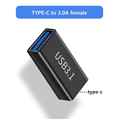 Haoquoou (4 Pieces) USB 3.0 Adapter kit, Support Charging and Data Transfer, high Speed Extended Conversion Connector Connector