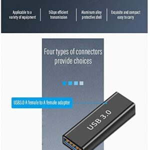 Haoquoou (4 Pieces) USB 3.0 Adapter kit, Support Charging and Data Transfer, high Speed Extended Conversion Connector Connector