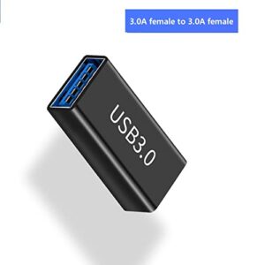 Haoquoou (4 Pieces) USB 3.0 Adapter kit, Support Charging and Data Transfer, high Speed Extended Conversion Connector Connector