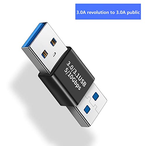 Haoquoou (4 Pieces) USB 3.0 Adapter kit, Support Charging and Data Transfer, high Speed Extended Conversion Connector Connector