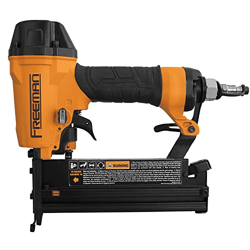 Freeman G2XL31 2nd Generation Pneumatic 3-in-1 16 and 18 Gauge 2" Finish Nailer/Stapler with Adjustable Metal Belt Hook and 1/4" NPT Air Connector