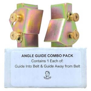 Knife Sharpening Angle Guide for 1 x 30 Belt Sander (Combo Pack - 1 of Each Angle Guide)