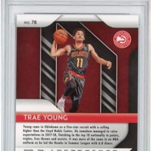 Graded 2018-19 Panini Prizm Trae Young #78 Rookie RC Basketball Card PSA 10 Gem Mint