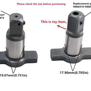 N866410 N880093 N851276 Assembly Fits Dewalt Impact Wrench Kit 1/2 Anvil,Detent Pin Anvil,Driver Spindle Hammer Block DCF899 DCF899B DCF899M1 DCF899P1 DCF899P2