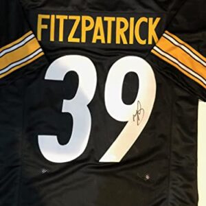 Autographed Minkah Fitzpatrick Steelers Custom Jersey - with JSA Witness COA