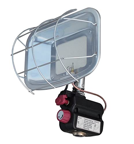 Propane Heater for Golf Cart with Cup Holder Adapter, Stand Base & Piezo Igniter Outdoor Use