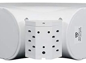 Rockville RCS650-6 650w 6 Zone 70v Commercial/Restaurant Amplifier Bundle with (20) Rockville Wet-D4 White Dual 4" Speakers