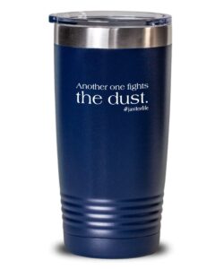 janitor tumbler another one fights the dust best gift for janitor 20oz, blue