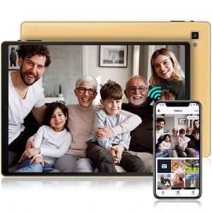yestel tablet 11 inch android 11 tablets - 2176x1600 2k fhd ips丨4gb ram 128gb rom丨‎9500mah丨8mp+13mp dual camera丨1.8ghz quad-core丨wifi,gms丨protective case (rose red)…