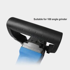 Kakalote Angle Grinder Handle Replacement Woodworking Thread Auxiliary Polishing Machine Sander Side Hand Tool(Size:Handle+Mounting Screw+Tool)