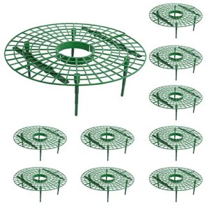 iceyyyy 10 pack strawberry plant support - strawberry growing racks - strawberry growing frame for keeping garden strawberry clean (10, a)