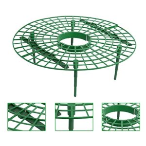 Iceyyyy 10 Pack Strawberry Plant Support - Strawberry Growing Racks - Strawberry Growing Frame for Keeping Garden Strawberry Clean (10, A)