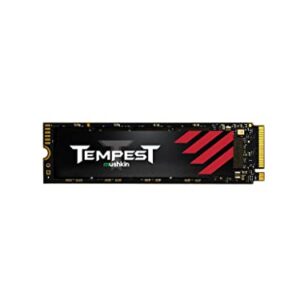 Mushkin Tempest – 1TB PCIe Gen3 x4 NVMe 1.4 – M.2 (2280) Internal Solid State Drive (SSD) – 3D NAND Flash - (MKNSSDTS1TB-D8)