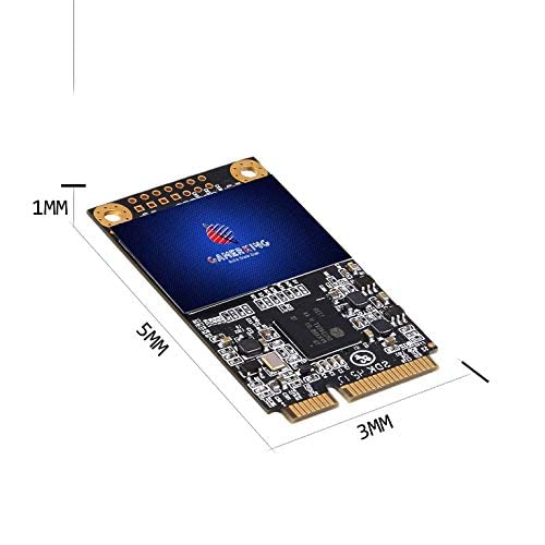 GAMERKING Gamerking mSATA SSD 64GB 3D NAND SATA III 6 Gb/s, mSATA 30x50.9mm Internal Solid State Drive Compatible with Desktop PC Laptop MSATA 64GB