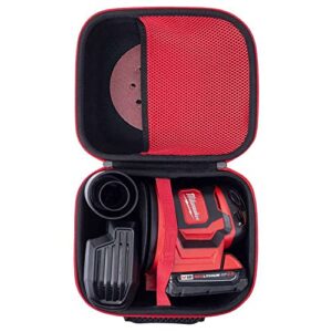 khanka hard case replacement for milwaukee electric tools 2648-20 m18 random orbit sander