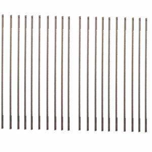 FOXBC Coping Saw Blades for Metal Cutting, 6-1/2 Inch, 24TPI - 20 Pack