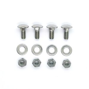 tormurbutl skid shoe bolts carriage bolts nuts and washers kit for mtd cub cadet snow blower replacement parts 710-0451 712-04063 784-5580 - (5/16-18) 3/4" - 4pcs
