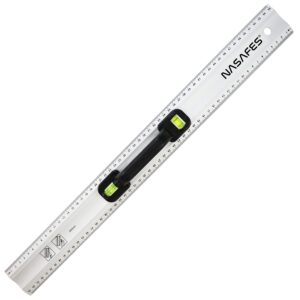 aluminum straight edge ruler with handle, it is a aluminum ruler, a straight edge ruler and a centimeter ruler, ideal ruler for cutting, much safer because of the handle. easy to use and light weight.