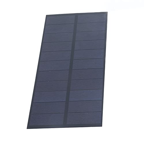 01 02 015 Solar Panel Kit - 2.5W 5V Monocrystalline Silicon Solar Panel, Solar Battery Charger for Charging Mobile Phone - 188x78.5mm