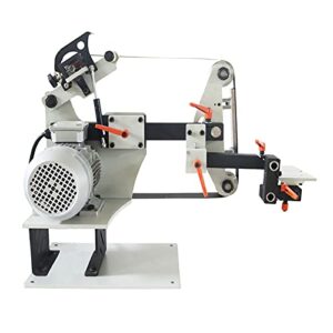 INTSUPERMAI Variable Speed 72 inch Belt Grinder Belt Sander Knife Grinder with Base and Multi-funchion Reversible Controller 220V