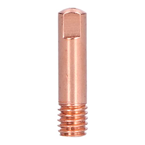 Welding Nozzle, Good Conductivity 20Pcs Contact Tip for Welder for Industry for CO2