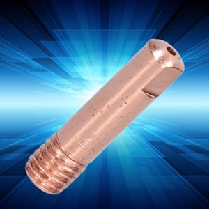 Welding Nozzle, Good Conductivity 20Pcs Contact Tip for Welder for Industry for CO2