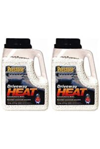 scotwood industries 9.5j-heat prestone driveway heat concentrated ice melter, 9.5-pound (two pack)