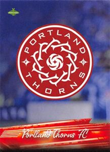 2021 parkside nwsl volume 2#279 portland thorns fc crest portland thorns fc official national women's soccer league trading card in raw (nm or better) condition