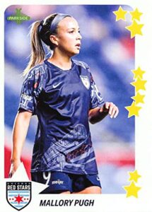 2021 parkside nwsl volume 2 stars #s45 mallory pugh chicago red stars official national womens soccer league trading card in raw (nm or better) condition