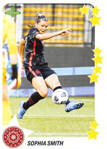 2021 parkside nwsl volume 2 stars #s60 sophia smith portland thorns fc official national womens soccer league trading card in raw (nm or better) condition