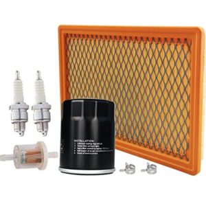 Arpisziv Air Filter 0E9371AS Tune Up Kit Compatible with Ge-nerac 8kw–11kw Generators 410cc Engines Rep 6482 Scheduled Maintenance Kit