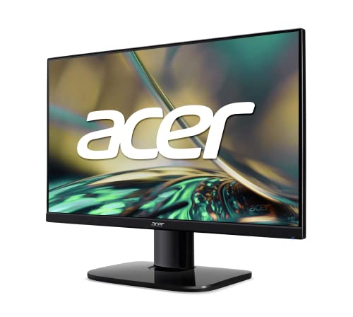 Acer KA222Q Abi 21.5" Full HD (1920 x 1080) VA Zero-Frame Monitor | 75Hz Refresh Rate | 1ms VRB | AMD FreeSync | for Work or Home | VESA and Tilt Compatible 1 x HDMI Port 1.4 & 1 x VGA Port