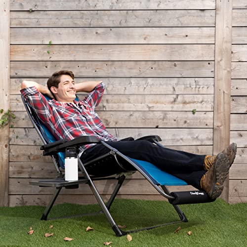 Original Zero Gravity Chair Cushion for Arm Rest: Folding Antigravity Recliners, Outdoor and Lawn Loungers, Reclining Patio Lounge Chairs, Armrest Padding-Clever Camper Company