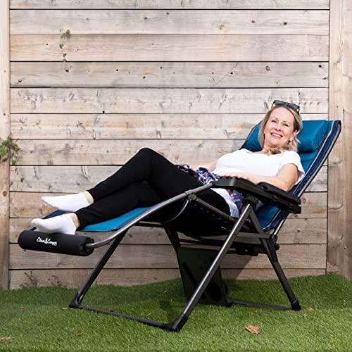 Original Zero Gravity Chair Cushion for Arm Rest: Folding Antigravity Recliners, Outdoor and Lawn Loungers, Reclining Patio Lounge Chairs, Armrest Padding-Clever Camper Company