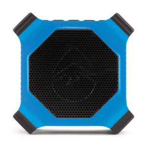 ecoxgear ecoedge plus gdi-exegpl402 rugged waterproof floating portable bluetooth speakers wireless, 20w smart speaker with bottle opener and led party lights, indoor or outdoor party speaker (blue)