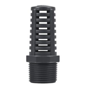 TOMEX 3/4 Inch Threaded Suction/Overflow Strainer, Screen Strainer 3/4 Inch (2 Pack)