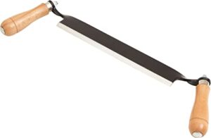 8" draw knife straight draw shave wood wooking