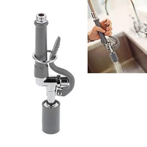 commercial faucet sprayer assembly, sink sprayer, high pressure rinse faucet spray head accessory gray