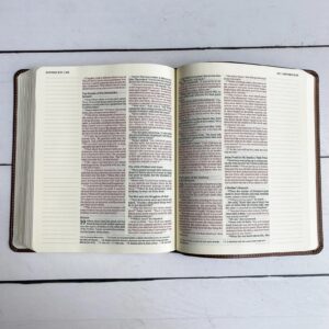 Hand Lettered and Laser Engraved NIV Journaling Bible, Personalized Gift, Custom Name Engraving Available